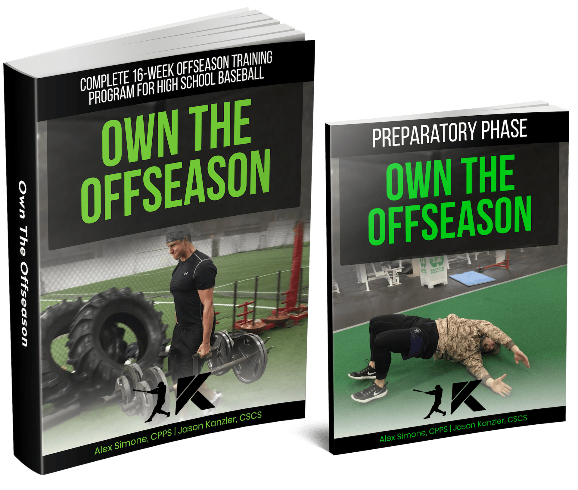 Own the Offseason book covers